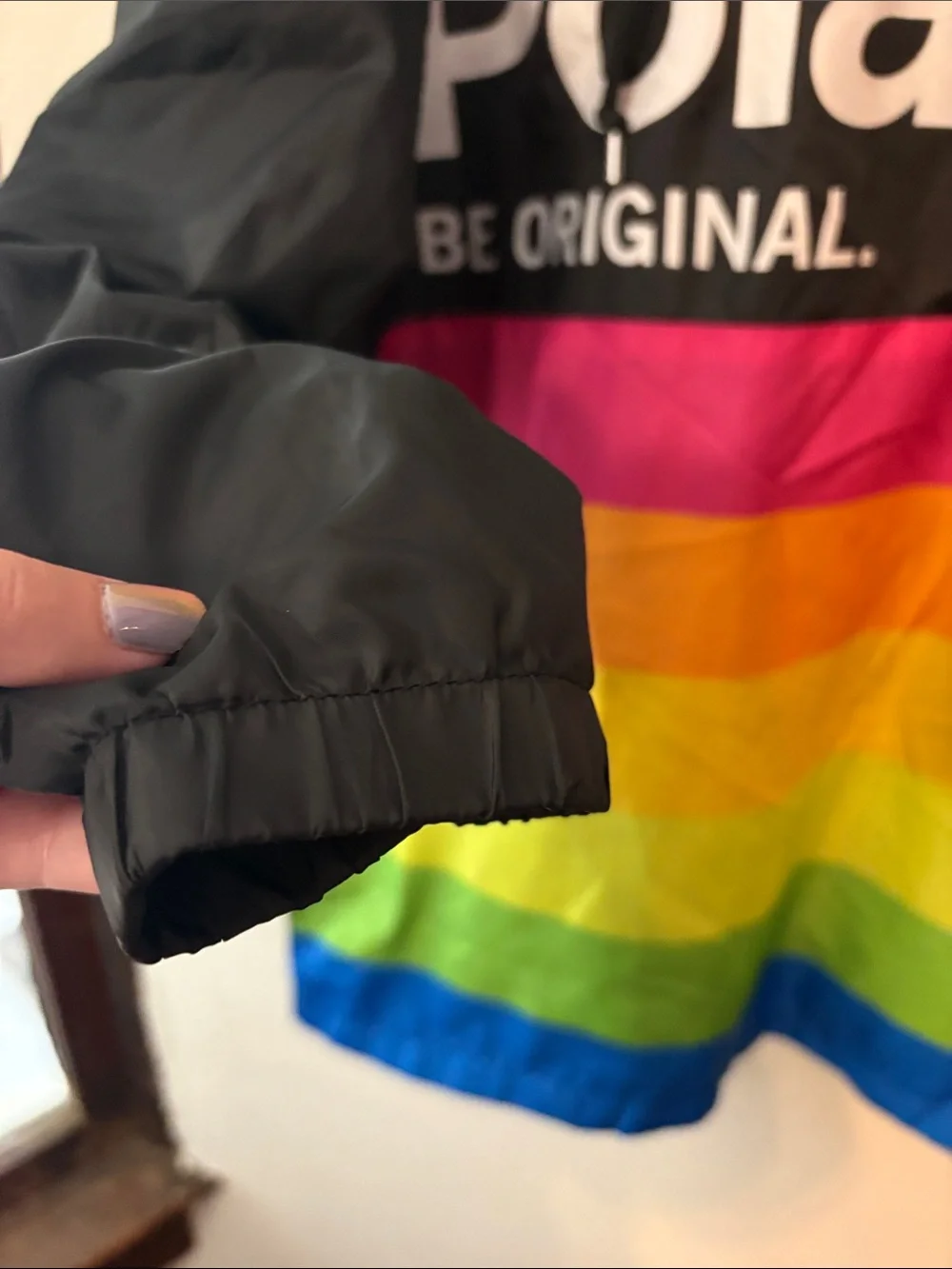 Polaroid lightweight hooded